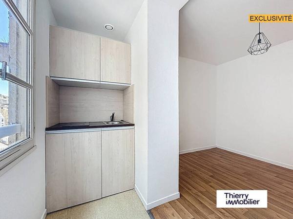 Appartement 1 pièce - 35000 Rennes -  Centre Ville