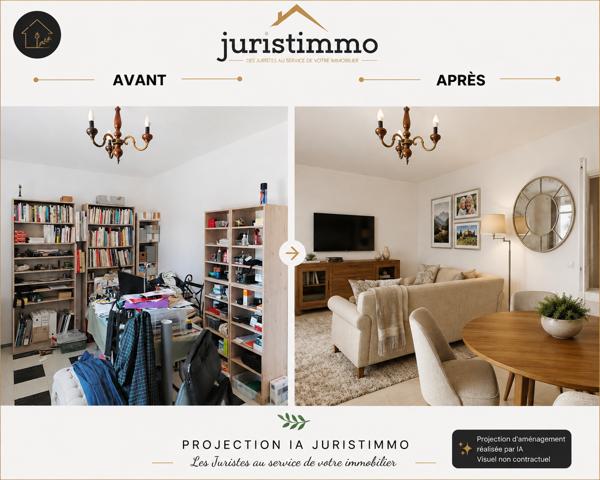 APPARTEMENT T2 57 M² EN RDC PROCHE CENTRE VILLE AVEC STATIONNEMENT