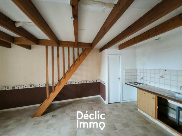 Vente appartement à rénover Niort, 40m² 2 pièces 84 000€ Deux-sèvres