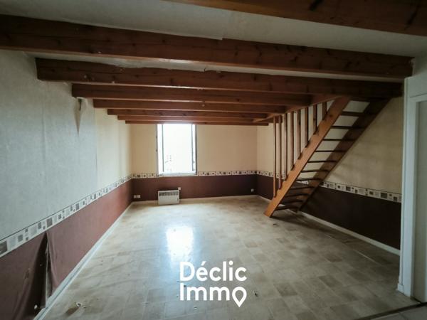 Vente appartement à rénover Niort, 40m² 2 pièces 84 000€ Deux-sèvres