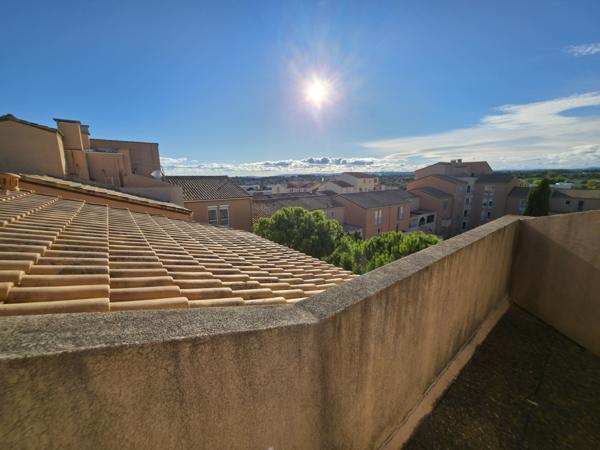 Montpellier (34070) T4 Duplex avec terrasse balcon climatisé