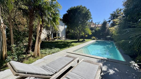 VENTE – TOULOUSE – COTE PAVÉE – MAISON 1940 – JARDIN – PISCINE