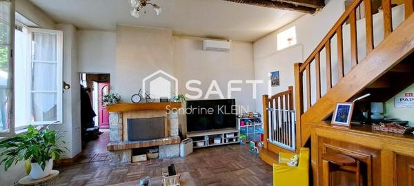 Maison de ville, 5 pièces avec atelier et cour