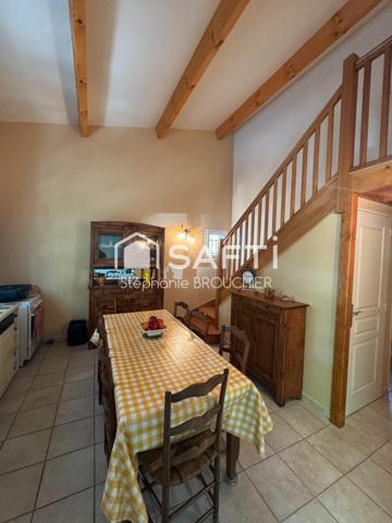 Charmante maison avec garage et terrasse