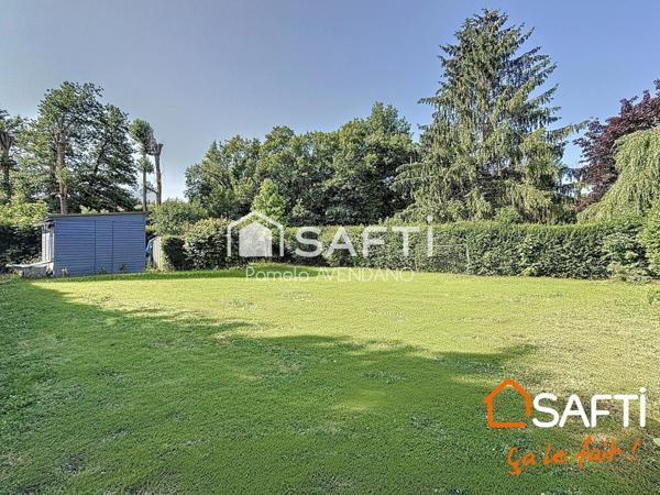 Maison familiale avec beau jardin, vue dégagée et sans vis-à-vis
