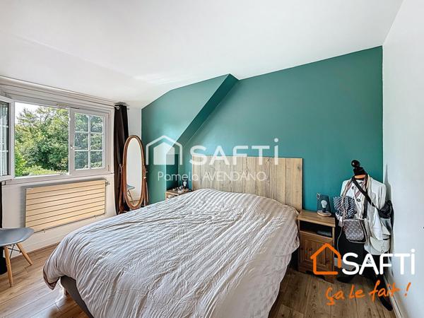 Maison familiale avec beau jardin, vue dégagée et sans vis-à-vis