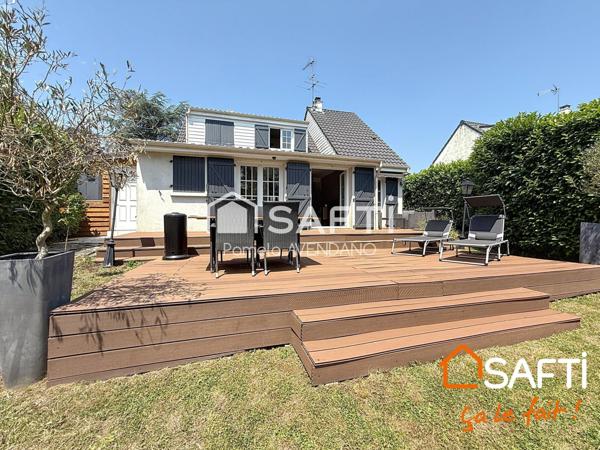 Maison familiale avec beau jardin, vue dégagée et sans vis-à-vis