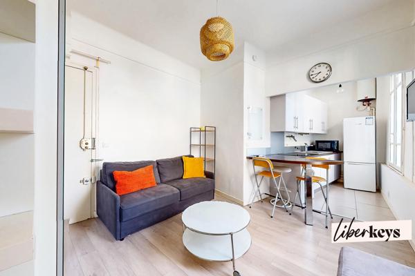 Appartement fonctionnel de 2 pièces 33 m2, rue Louis Braille proche place Daumesnil et bois de Vincennes