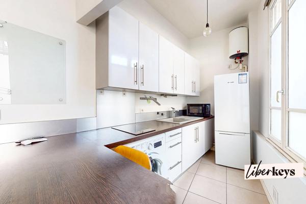 Appartement fonctionnel de 2 pièces 33 m2, rue Louis Braille proche place Daumesnil et bois de Vincennes
