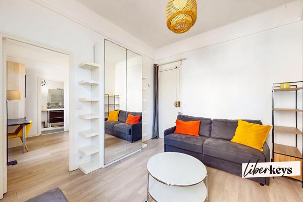 Appartement fonctionnel de 2 pièces 33 m2, rue Louis Braille proche place Daumesnil et bois de Vincennes
