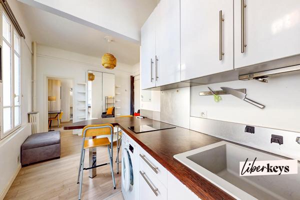 Appartement fonctionnel de 2 pièces 33 m2, rue Louis Braille proche place Daumesnil et bois de Vincennes