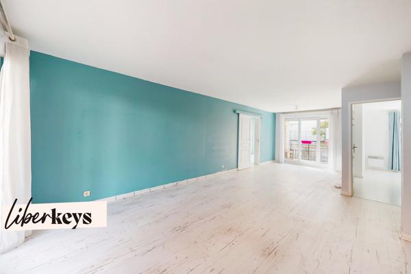 Appartement récent F4 85m² Terrasse + balcon + parking Bondy proche gare