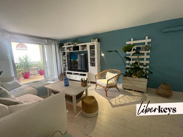 Appartement récent F4 85m² Terrasse + balcon + parking Bondy proche gare