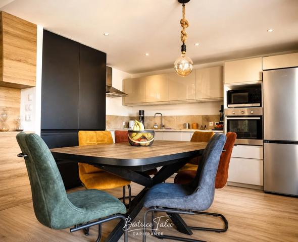 Comme une maison ! Appartement 4 pièces, contemporain avec jardin privatif de 530 m², parking, Aix-en-Provence, Résidence,