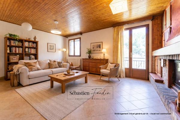 Maison à vendre 8 pièces AUBAGNE (13) - 168 m² - 2 logements - 65 m² garages en sous-sol - cave - 2 garages extérieurs - piscinable