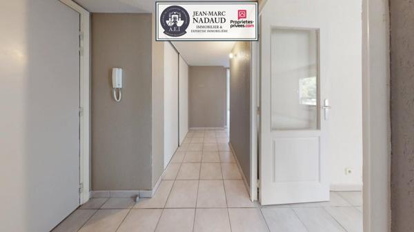 Appartement 3 pièces de 77,15 m² avec terrasse + garage, plages à pied