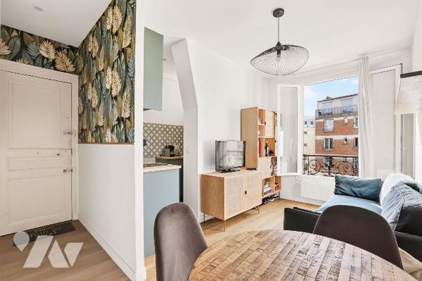 Paris 15 : charmant 2 pièces de 28 m²