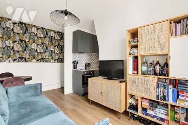 Paris 15 : charmant 2 pièces de 28 m²