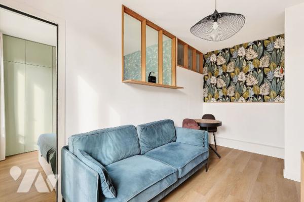 Paris 15 : charmant 2 pièces de 28 m²