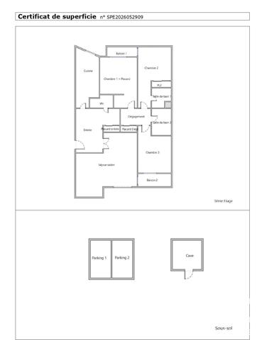 Appartement à vendre 4 pièces 99,74 m² Le Vésinet