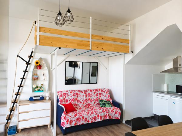 Studio avec terrasse sur la corniche Toutes les caractéristiques