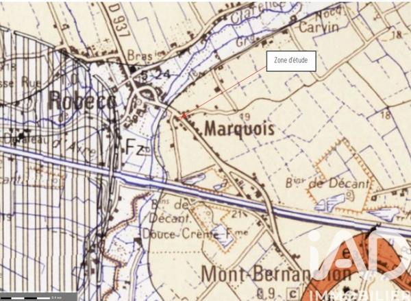 Terrain à vendre 500 m² Mont-Bernanchon