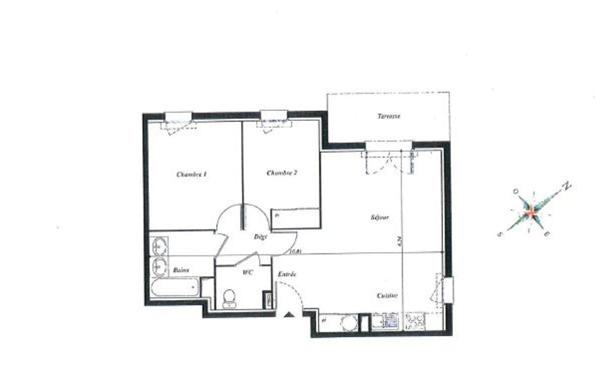 Appartement à louer    3 pièces •  Toulouse