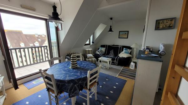 Appartement 2 pièces, balcon vue mer