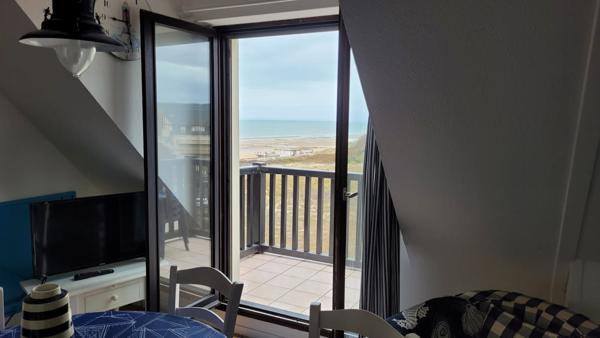 Appartement 2 pièces, balcon vue mer