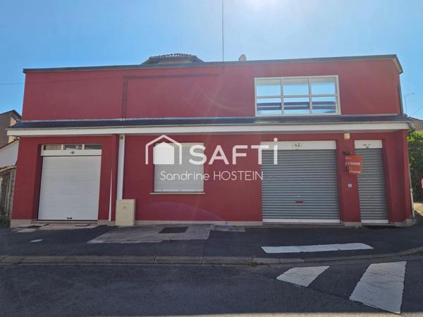 Maison avec 3 chambres et garage 4 voitures!