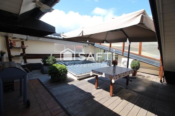 Maison avec 3 chambres et garage 4 voitures!