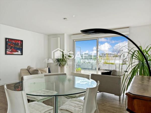 Emplacement idéal, appartement T3 au dernier étage