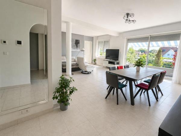 Superbe appartement 3 pièces de 93 m2, grande terrasse sans vis à vis