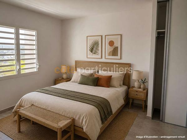 Vente
                Appartement57,6 m² - 3 Pièces -
                    SAINTE ANNE (97180)