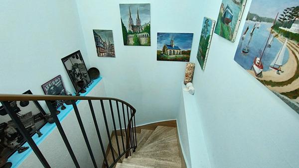 Immeuble à vendre BENODET (29) un commerce et deux appartements jardin