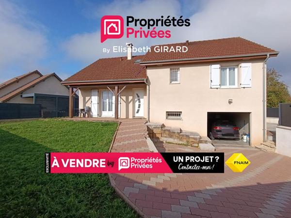 CHEMAUDIN ET VAUX ? Maison individuelle 6 Pièces sans vis-à-vis - 4 Chambres- 2 Terrasses- Terrain piscinable
