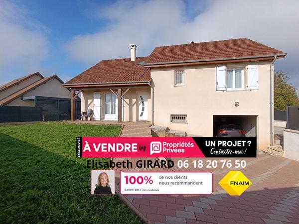 CHEMAUDIN ET VAUX ? Maison individuelle 6 Pièces sans vis-à-vis - 4 Chambres- 2 Terrasses- Terrain piscinable