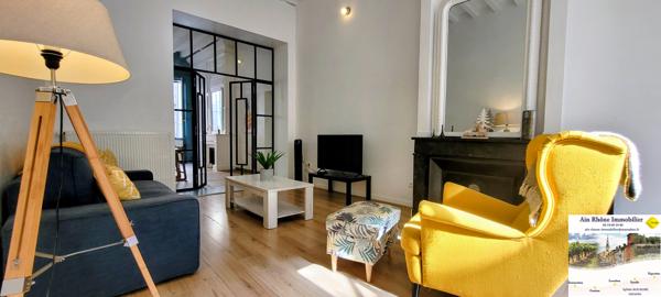 VILLEFRANCHE-SUR-SAÔNE Centre-ville Appartement ancien rénové