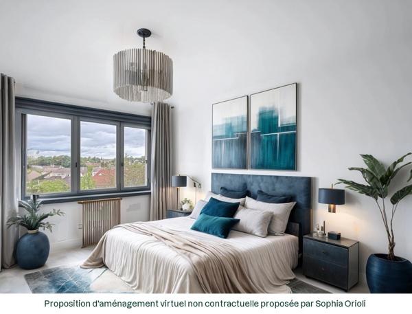 Appartement 3 pièces - 55 m² Exclusivité efficity