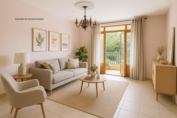 Appartement à rénover-idéal premier achat ou investissement locatif