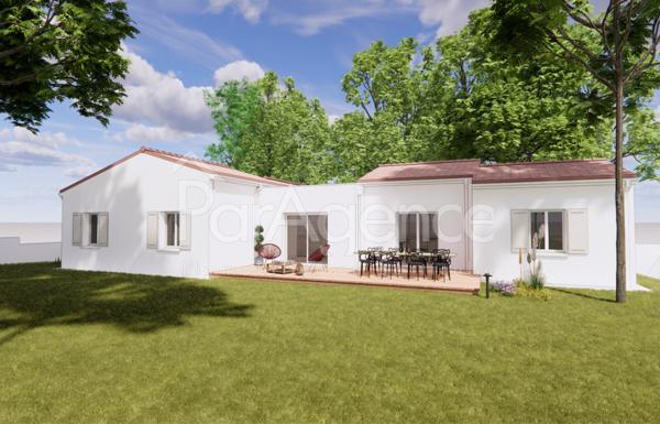 Maison neuve de plain-pied Terrasse sud-ouest Secteur pr