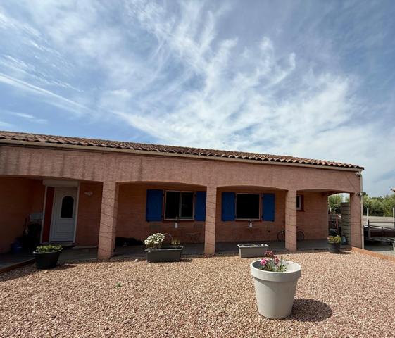 Maison à vendre 5 pièces PEYRIAC MINERVOIS (11) 135 m2 environ, 3 chambres, piscine, garage terrain 885m2