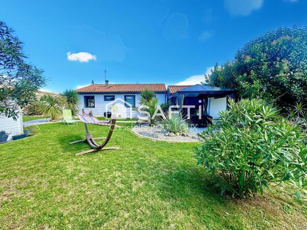 Maison de plain pied rénovée, 3 chambres, 1 bureau