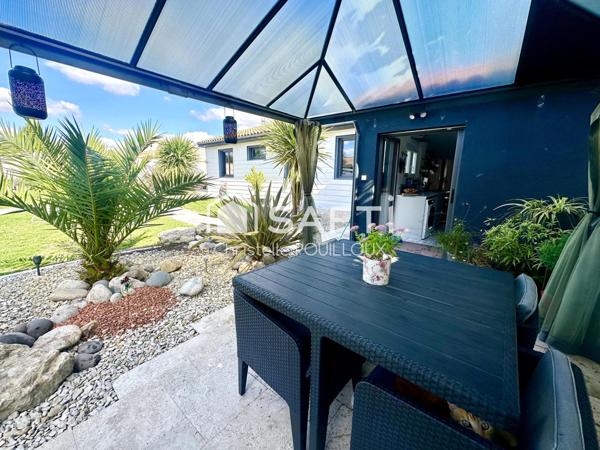 Maison de plain pied rénovée, 3 chambres, 1 bureau