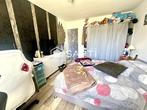 Maison de plain pied rénovée, 3 chambres, 1 bureau