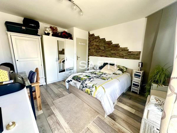 Maison de plain pied rénovée, 3 chambres, 1 bureau