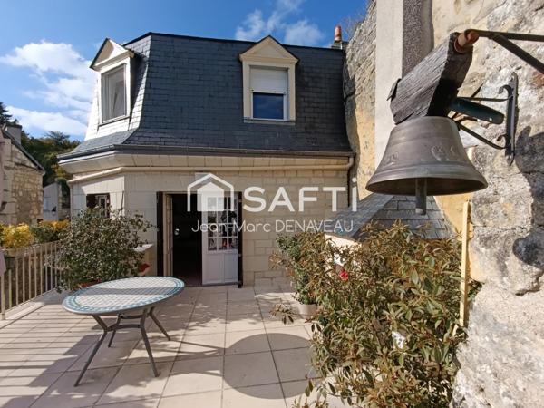 Rare Chinon centre, 115m² avec cour jardin