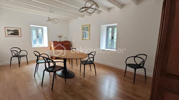 FERME LANDAISE 399 m² – 6,7 HA – PISCINE – 4 CHAMBRES – RÉNOVATION COMPLÈTE

Située à 20 minutes des portes de Bayonne  et 25 minutes des plages de Capbreton et Hossegor.

Rare sur le secteur : propriété de 399 m² habitables sur 6,7 hectares, entièrement rénovée, avec piscine, spa et dépendance.

Cette ancienne ferme landaise datant de 1850 a été entièrement rénovée en 2018-2019. Elle offre de grands volumes, quatre chambres avec sanitaires privatifs, deux cuisines et de nombreuses dépendances, le tout dans un environnement calme et sans vis-à-vis.

UNE MAISON DE 399 m² HABITABLES

La maison se compose de :

* Vaste séjour lumineux avec poutres apparentes et poêle à bois scandinave
* Bibliothèque
* Deux cuisines, dont une cuisine principale et une seconde cuisine adaptée aux réceptions
* 4 chambres
* Suite parentale au rez-de-chaussée avec accès extérieur, salle de bains et WC
* 3 chambres à l’étage, chacune avec salle d’eau et WC
* Climatisation réversible dans toutes les chambres

La distribution permet d’accueillir confortablement une grande famille ou plusieurs générations, avec une réelle indépendance pour chaque espace nuit.

RÉNOVATION IMPORTANTE

La propriété a fait l’objet d’une rénovation complète entre 2018 et 2019 :

* Toiture entièrement refaite
* Menuiseries remplacées en aluminium double vitrage
* Portes et baies vitrées neuves
* Volumes intérieurs ouverts et réorganisés
* Deux cuisines créées/aménagées
* Salles d’eau et sanitaires rénovés
* Poêle à bois scandinave
* Climatisation réversible dans les chambres
* Piscine et spa

Le chauffage principal est assuré par une chaudière gaz avec citerne enterrée.

Un suivi régulier du traitement anti-termites est également réalisé, avec dossier disponible.

6,7 HECTARES AVEC PISCINE ET DÉPENDANCES

Le terrain de 6,7 hectares est composé de bois et de pâtures, avec un parc arboré entretenu.

La propriété bénéficie d’un environnement sans vis-à-vis, offrant calme et intimité.

Côté extérieur :

* Piscine au sel avec volet électrique de sécurité
* Spa 6 places
* Garage spacieux
* Dépendance d’environ 30 m² avec salle d’eau et WC

Cette dépendance peut être aménagée selon les besoins : studio, bureau, atelier, espace professionnel ou logement d’appoint, sous réserve des autorisations nécessaires.

LES + DU BIEN

399 m² habitables
6,7 hectares
Ferme de 1850
Rénovation 2018-2019
4 chambres
4 espaces sanitaires privatifs pour les chambres
2 cuisines
Piscine au sel
Spa 6 places
Dépendance de 30 m² avec salle d’eau et WC
Garage
Terrain composé de bois et pâtures
Aucun vis-à-vis
Environ 30 minutes des plages

Une propriété offrant un volume et une surface de terrain particulièrement rares, avec des travaux importants déjà réalisés.

Diagnostics et dossier technique disponibles sur demande.

Contactez-nous pour obtenir davantage d’informations ou organiser une visite.