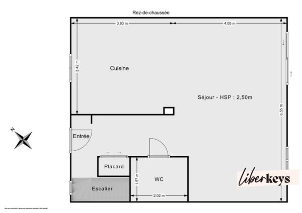 Caluire-et-Cuire – Vernay | Maison de ville 93 m² – 3 chambres – jardin - 1 box & 1 place de stationnement.