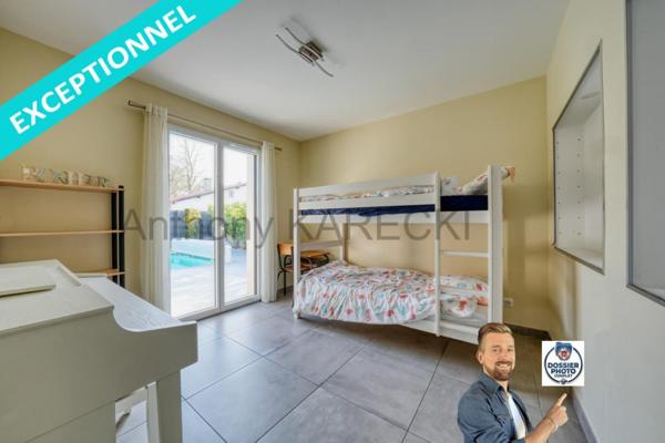 Maison récente 2017, piscine, 4 ch, 3 SDB – Léon